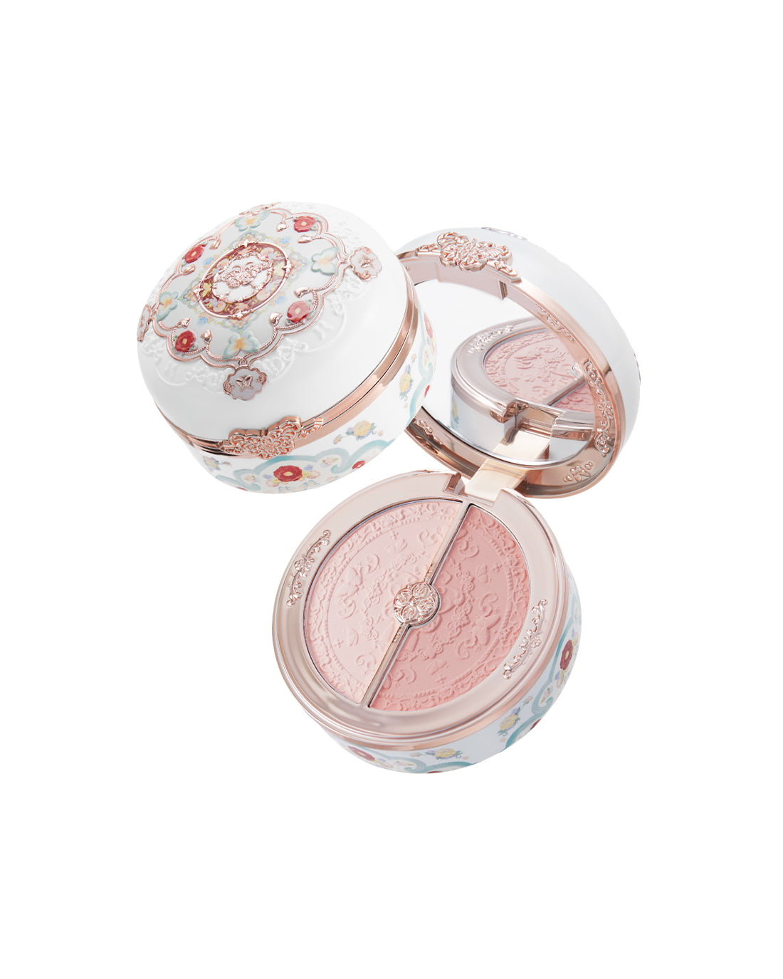 Butterfly Cloud Collar Rouge Box Highlighting & Blush Duo Powder (Bundle)