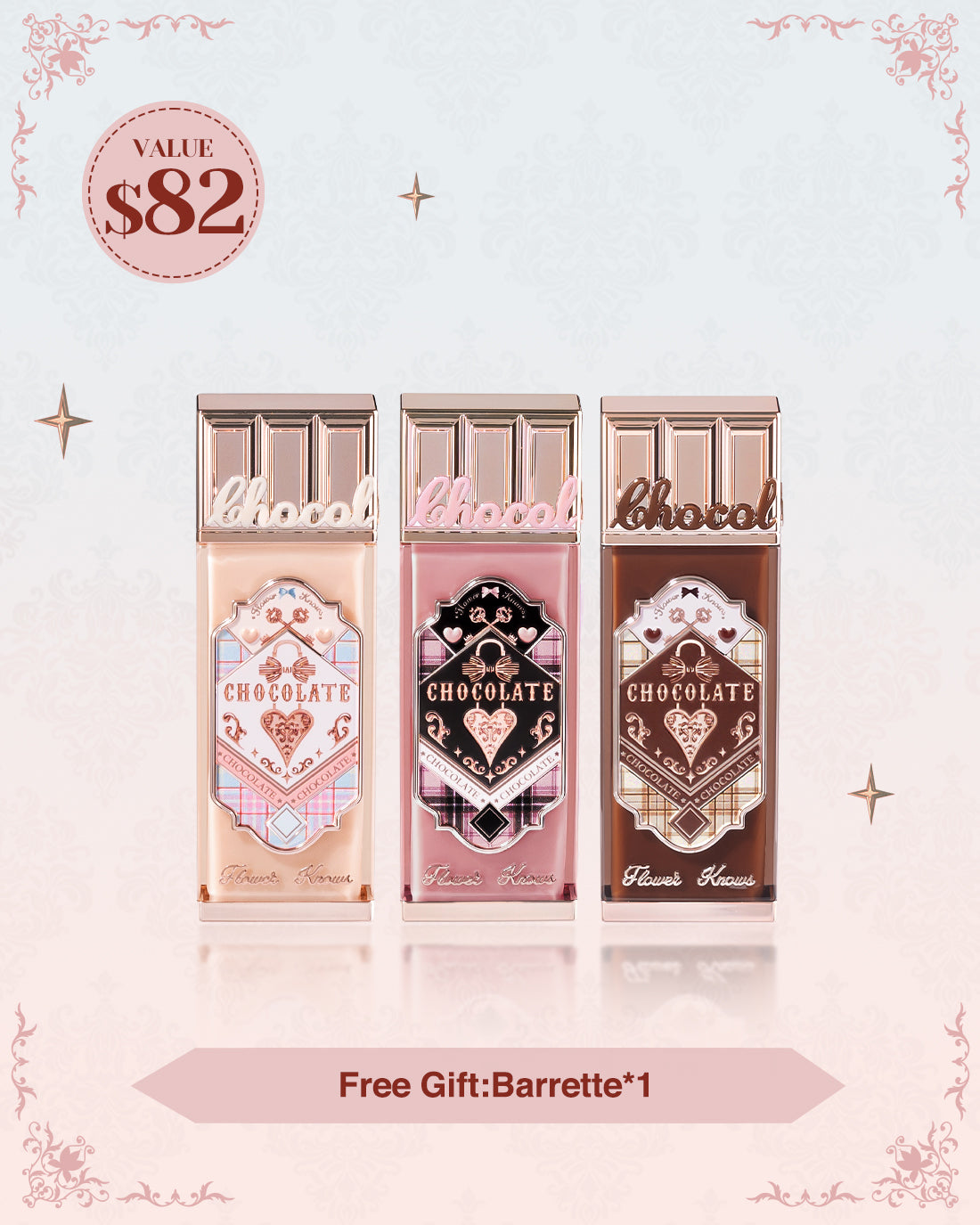 Chocolate Wonder-Shop Lip Cream Gift Set