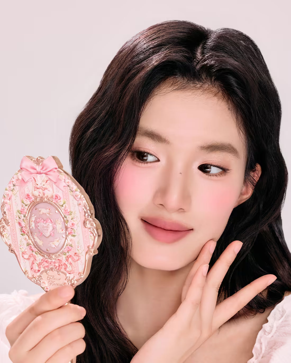 Bunny Garden Hand Mirror