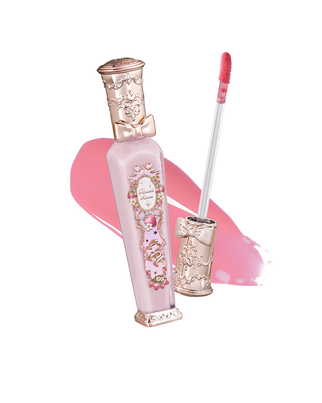 Violet Strawberry Rococo Glowy Lip Gloss 2 (Bundle)