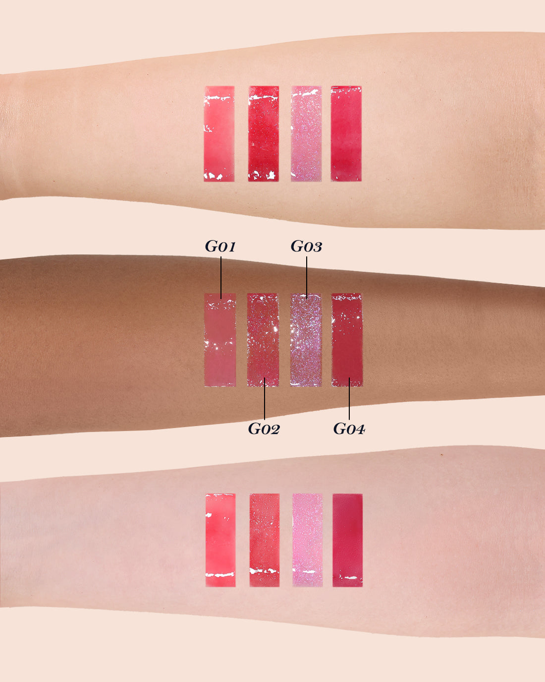 Violet Strawberry Rococo Glowy Lip Gloss - G02 Rasberry Booze