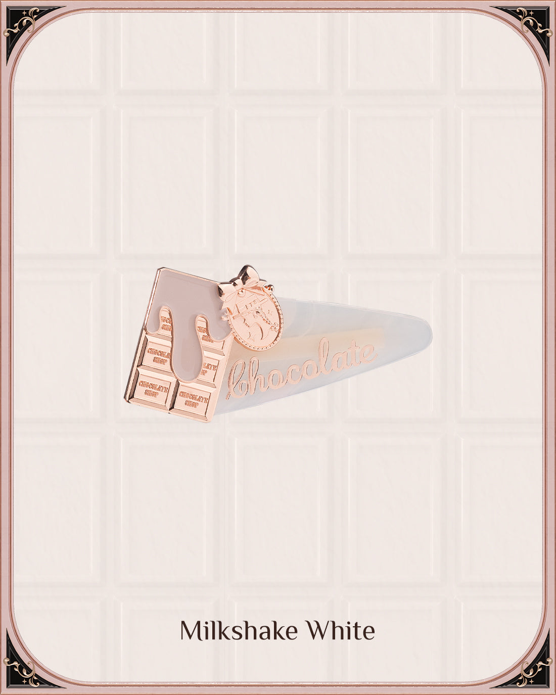 Chocolate Wonder-Shop Barrette