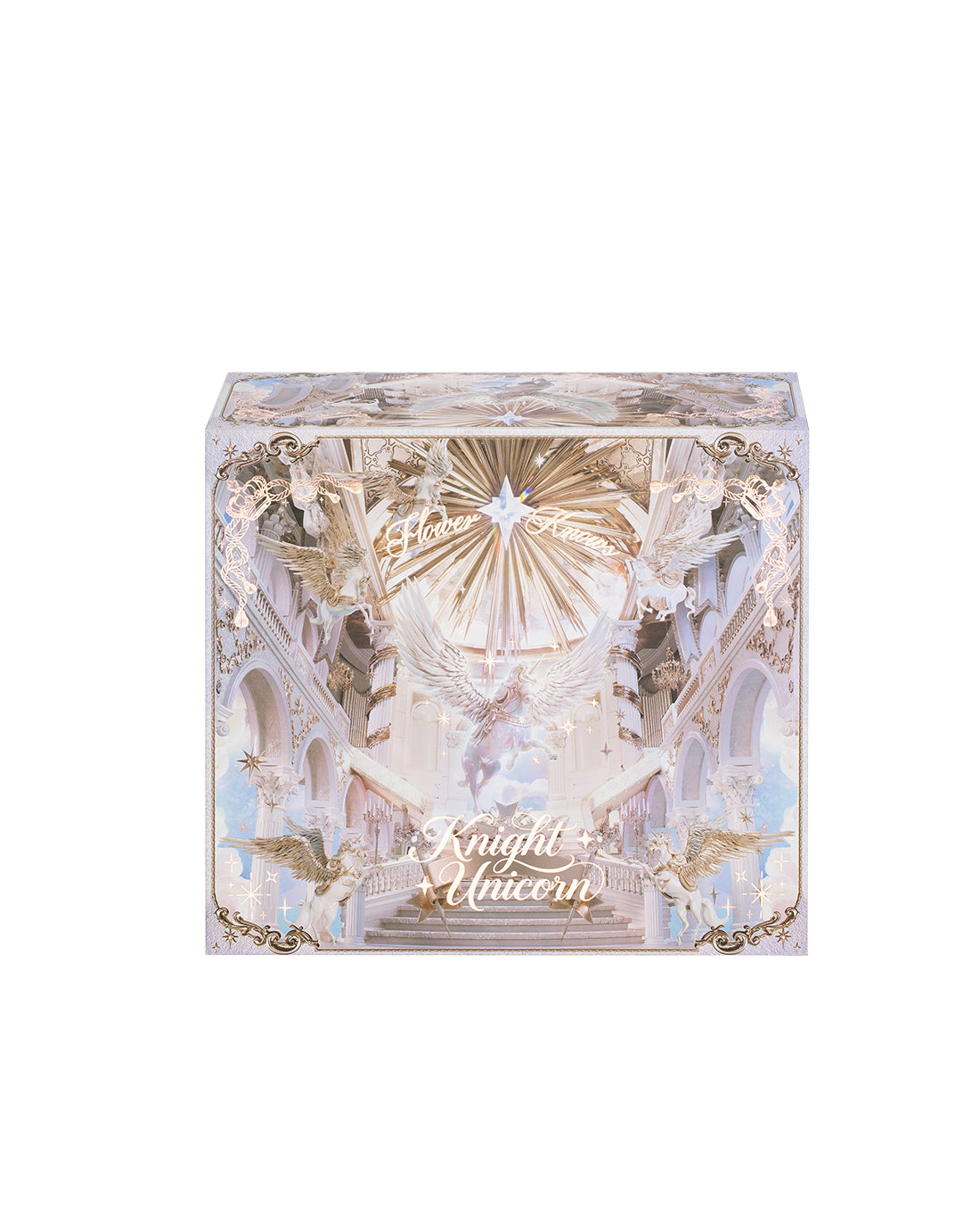 Knight Unicorn Gift Wrapping Box - Empty