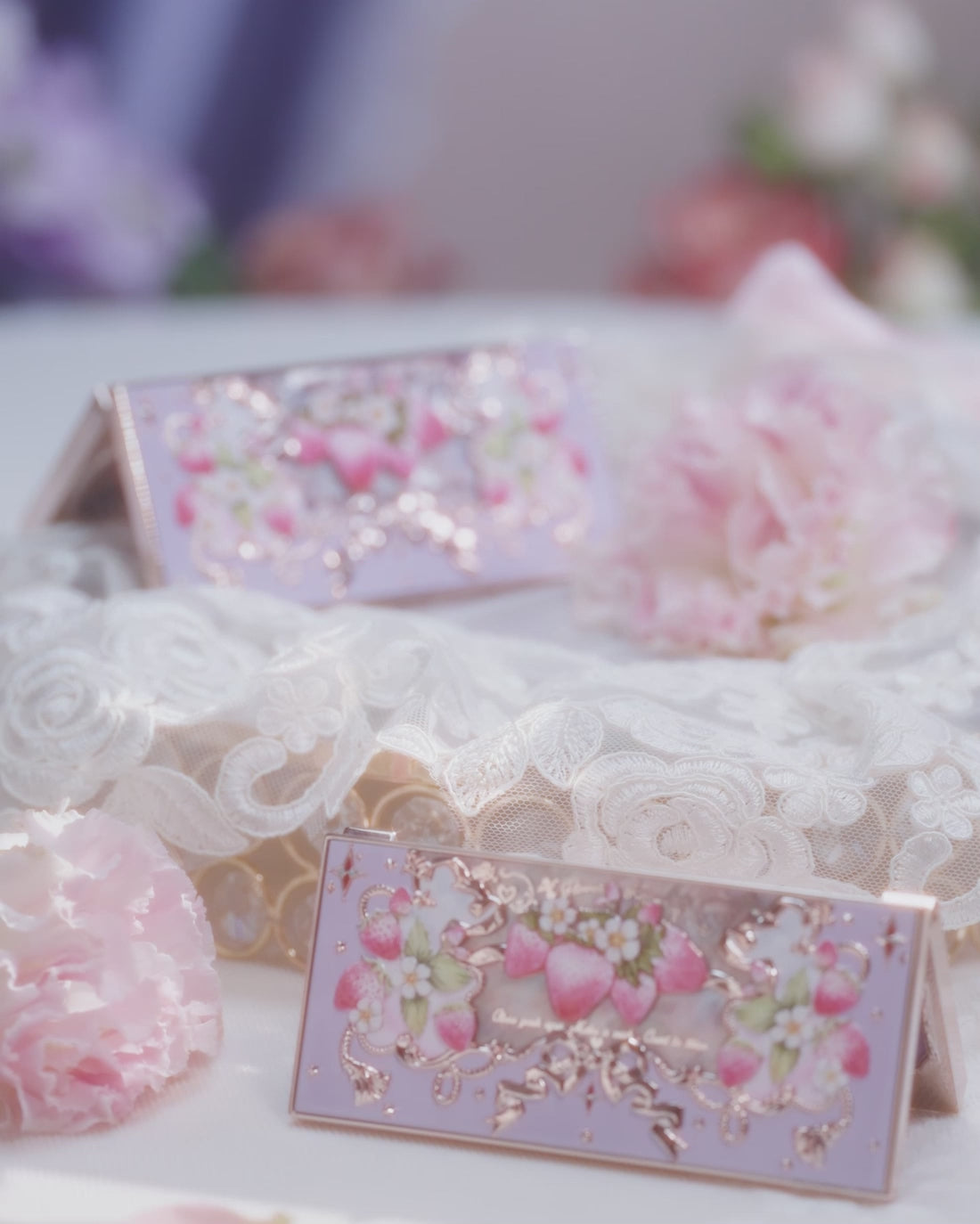 Violet Strawberry Rococo Eyeshadow Palette
