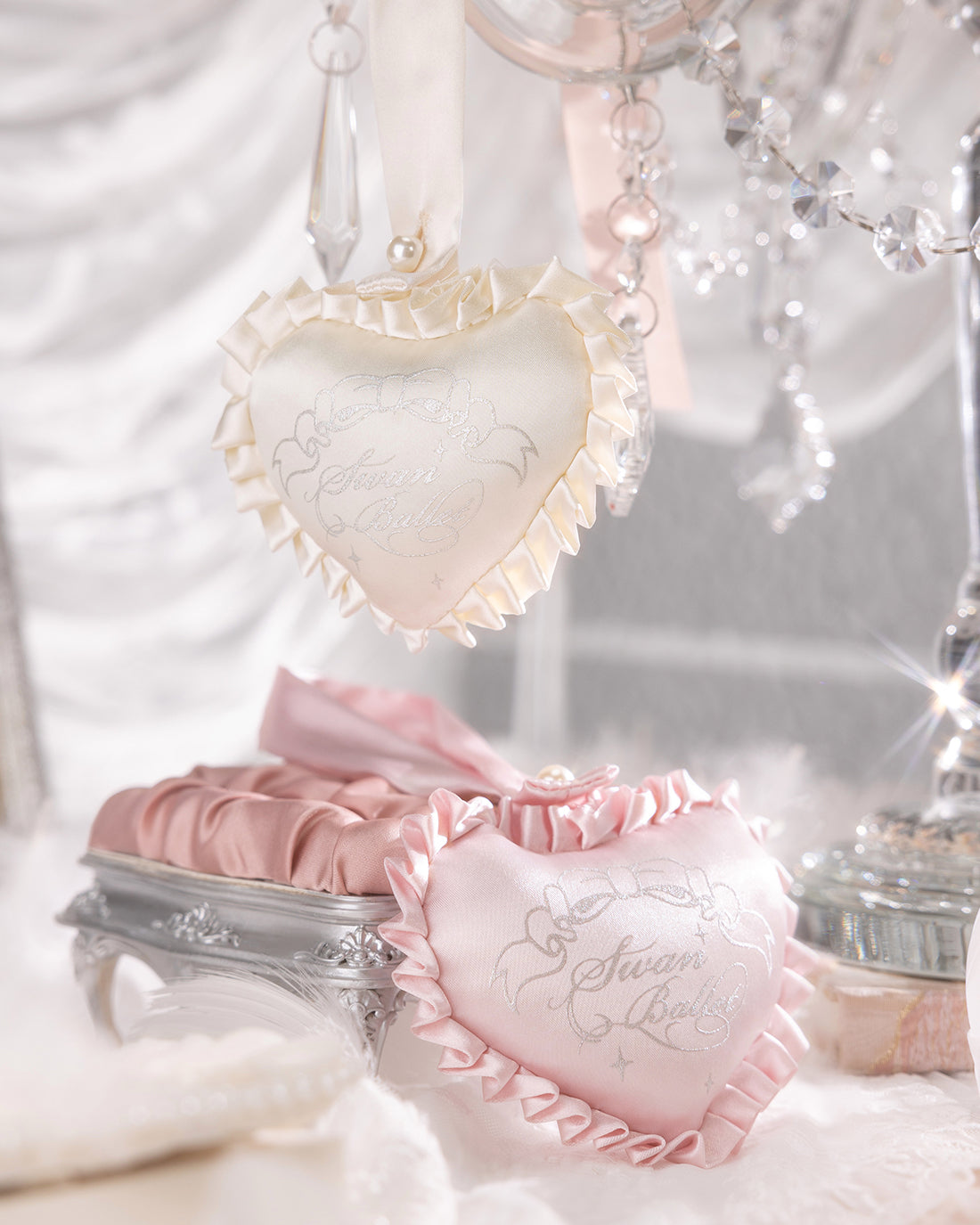 Swan Ballet Pillow Pendant