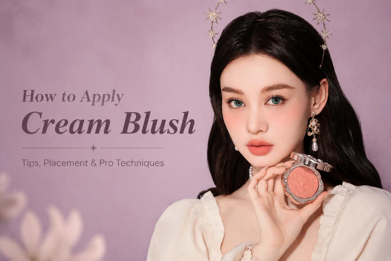 How to Apply Cream Blush for a Natural, Skin-Like Glow