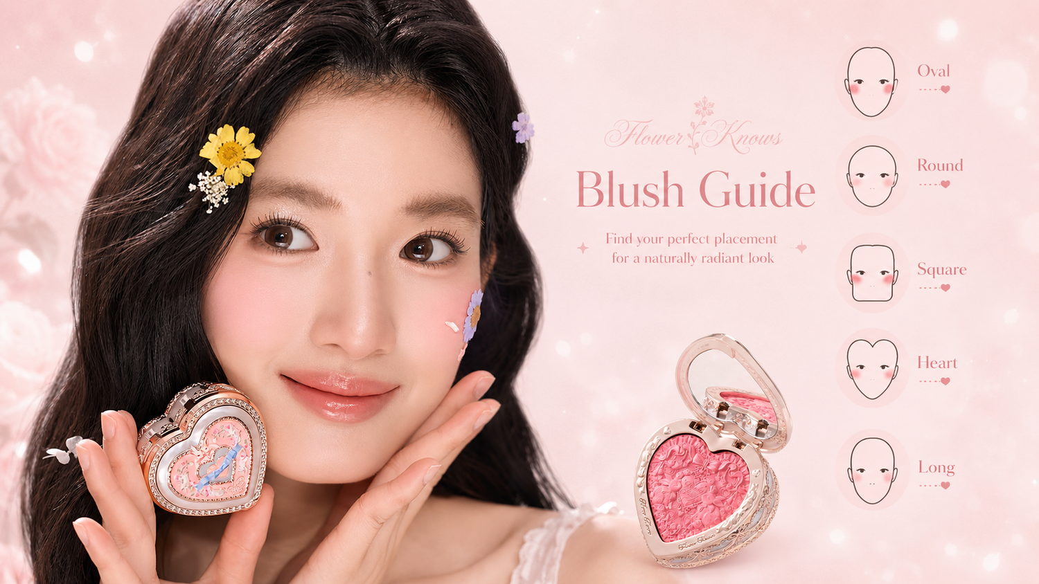 Blush Placement for Face Shape: Where to Apply Blush