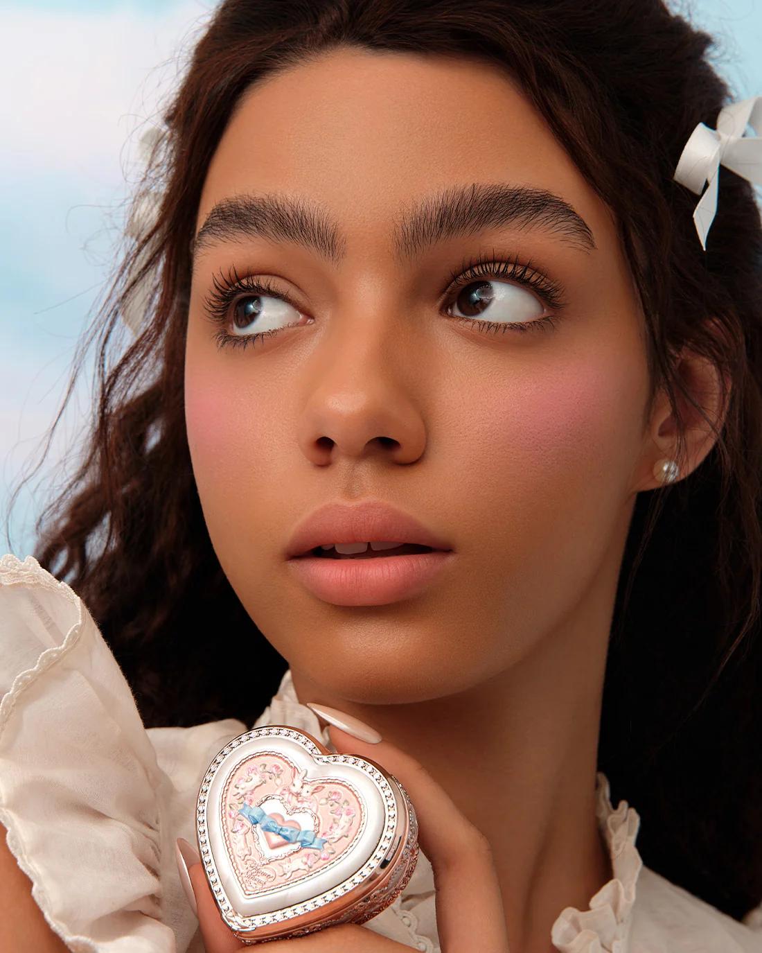 Flower Knows Bunny Garden powder blush compact