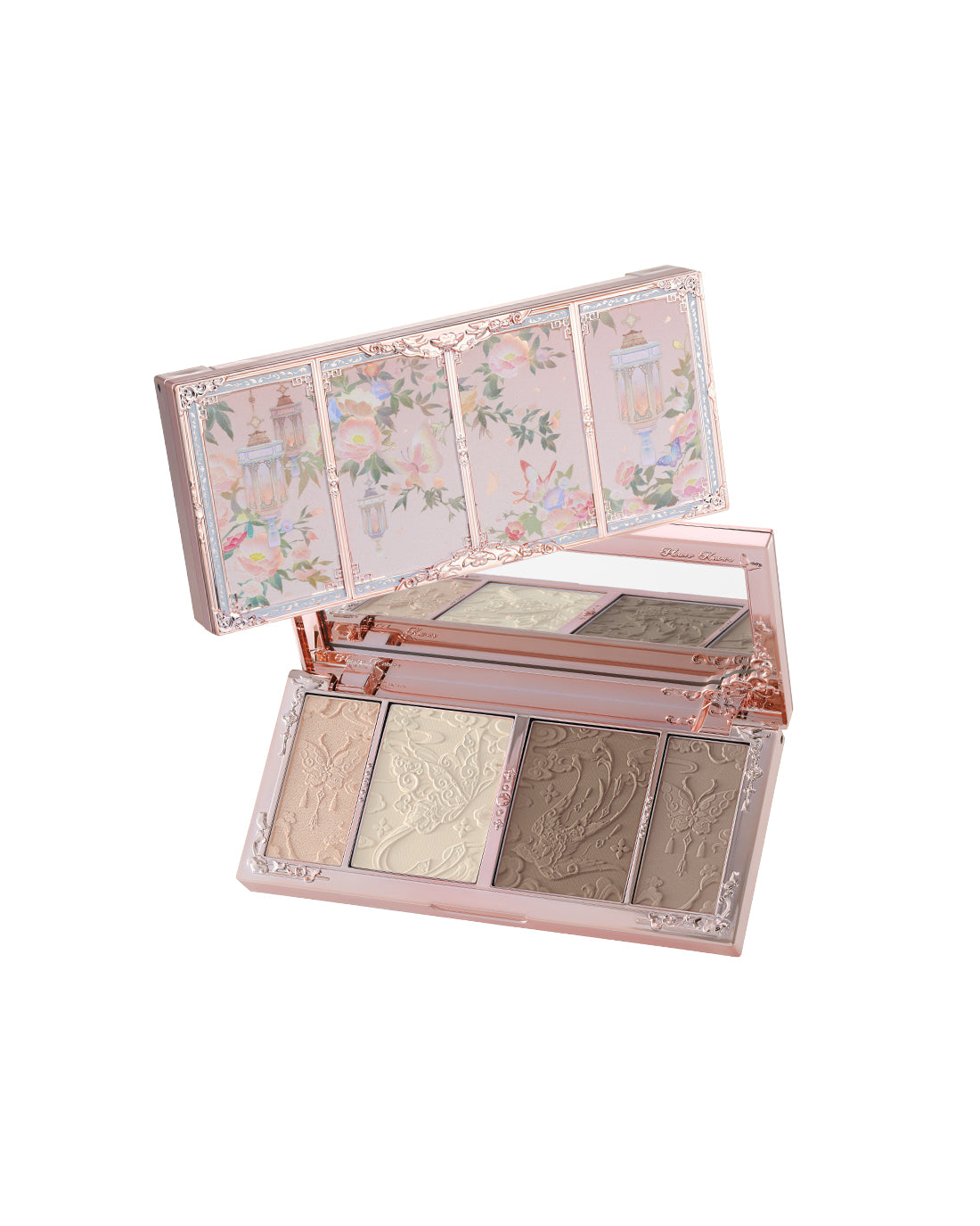 Butterfly Cloud Collar Embossed Highlight &amp; Contour Palette