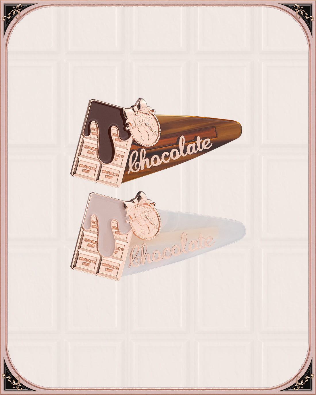 Chocolate Wonder-Shop Barrette