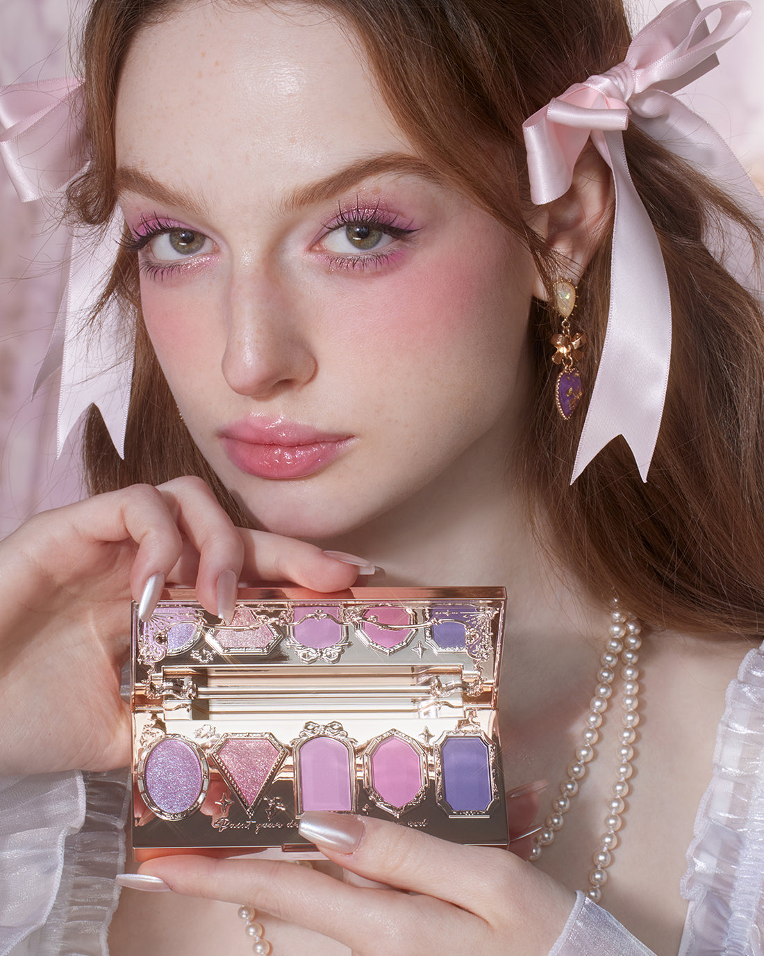 Flowerknows Rococo Violet Strawberry Rococo Eyeshadow Palette – Flower Knows