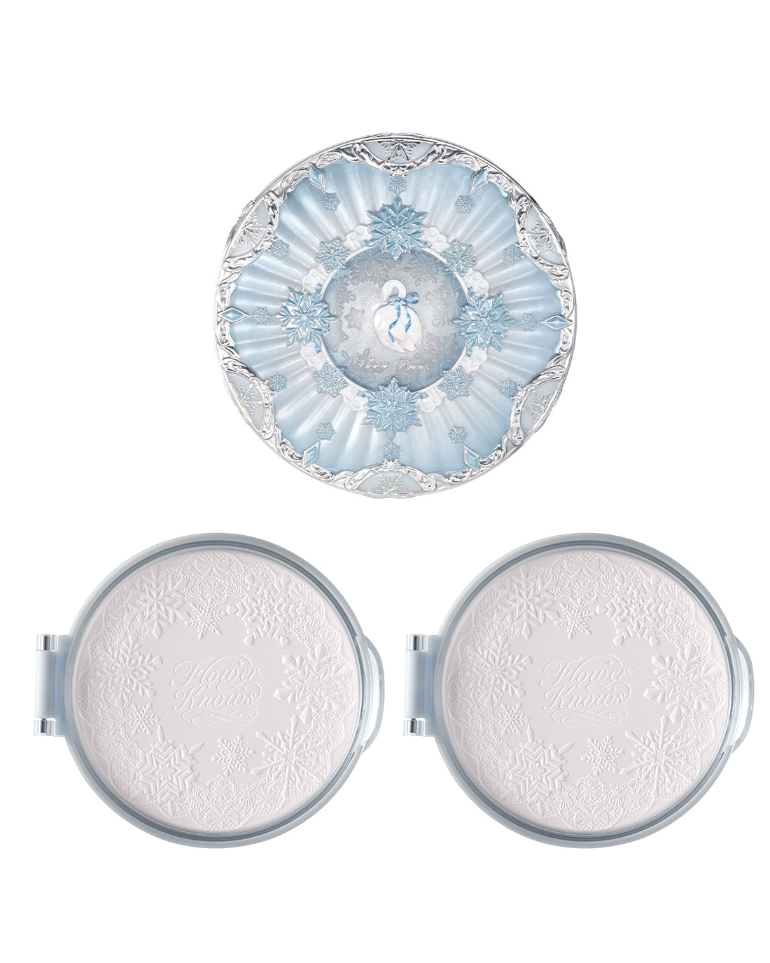 Snow Ballet Serum-Infused Pressed Powder (with 2 Refills) 
