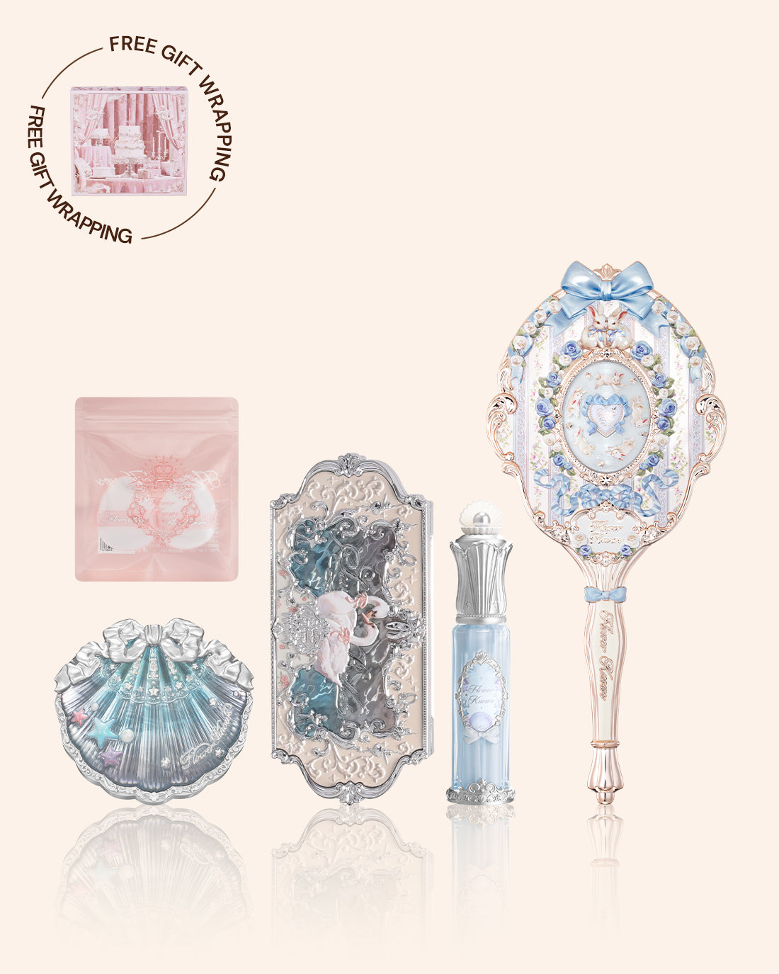 Frosted Swan Set 