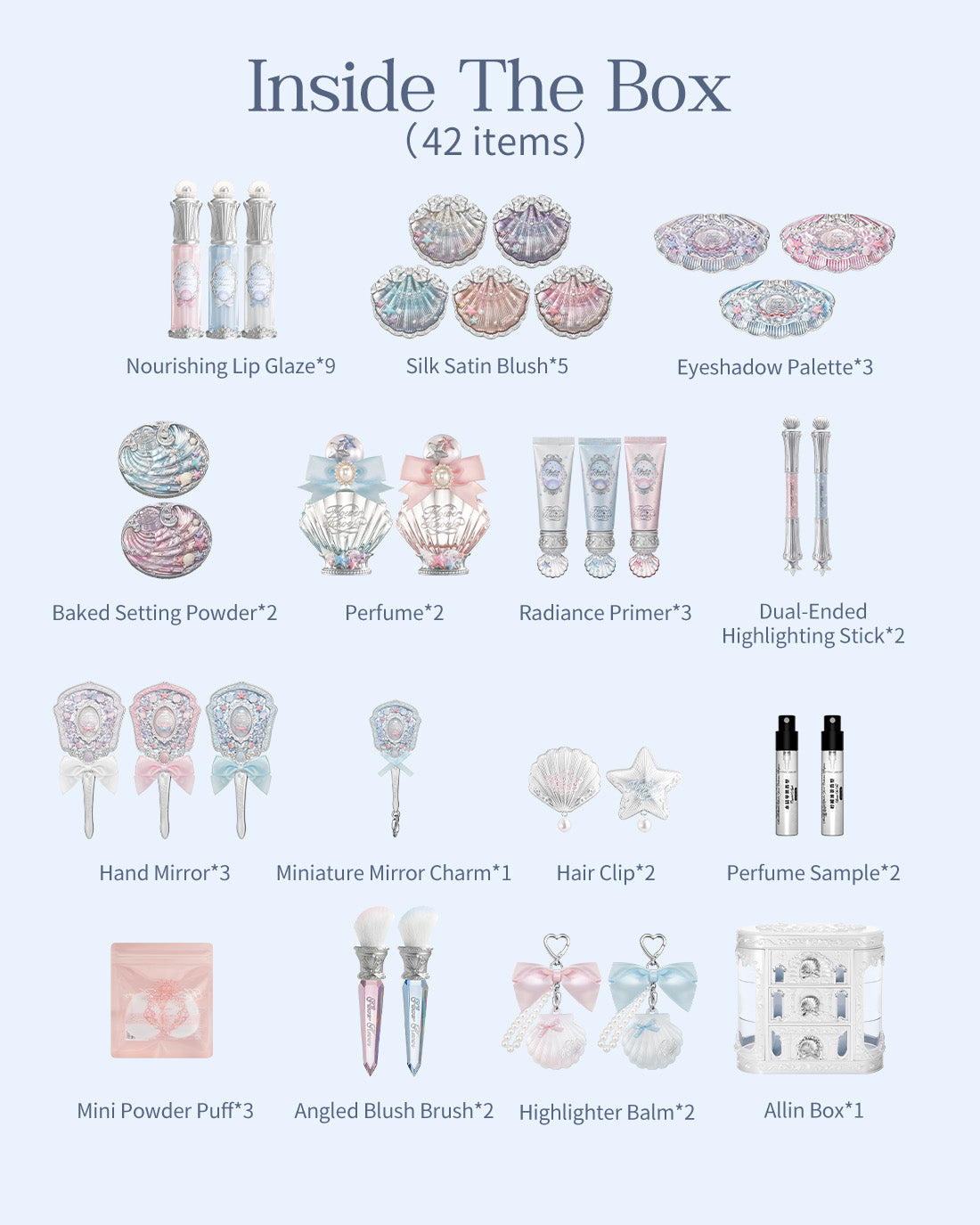 Flower Knows 新シリーズ 17点セット　ALL-IN BOX Flower Knows 新シリーズ 17点セット ALL-IN BOX