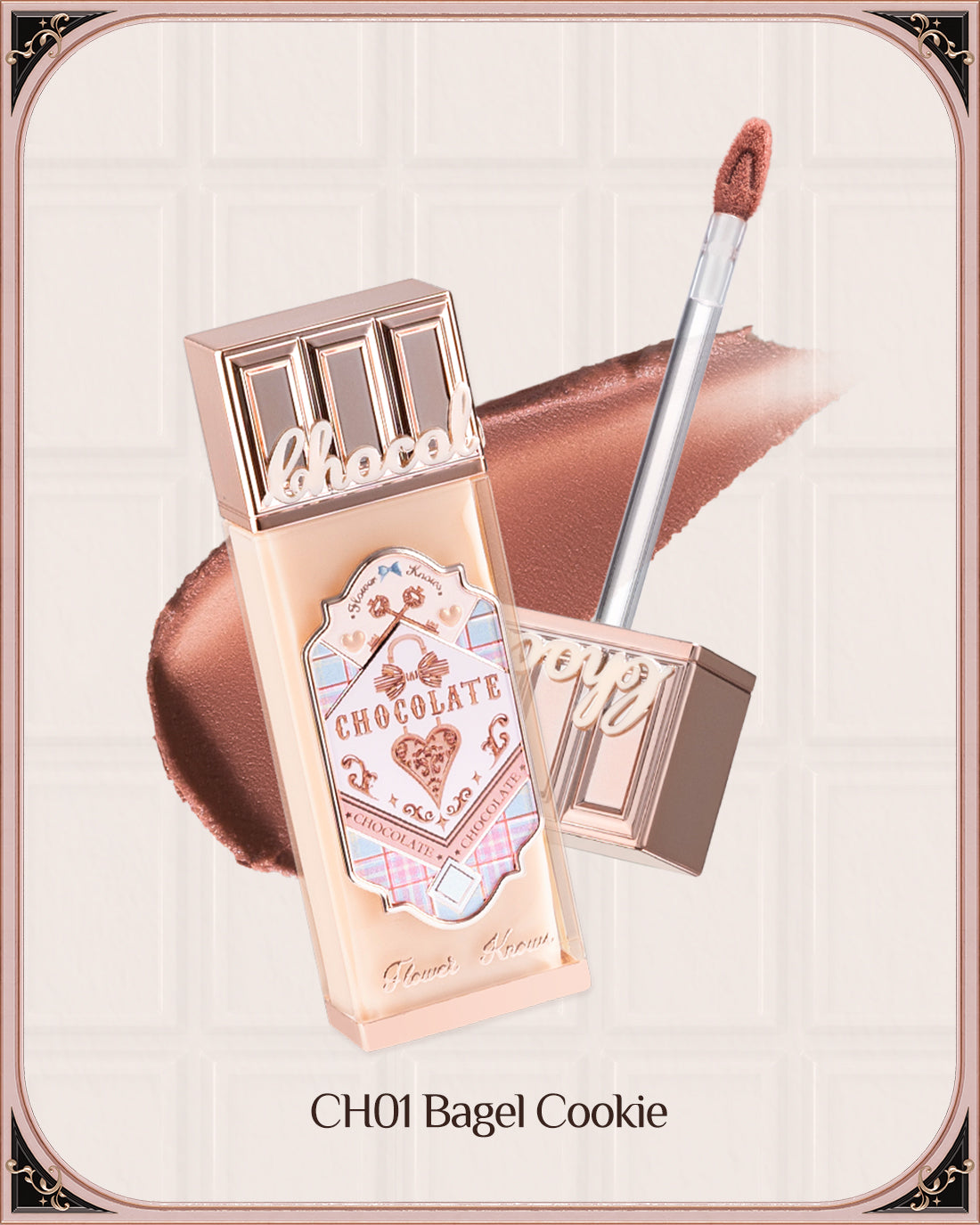 Makeup Kit Lipstick Blush Eyeshadow Perfume Gift Box Flower Knows
