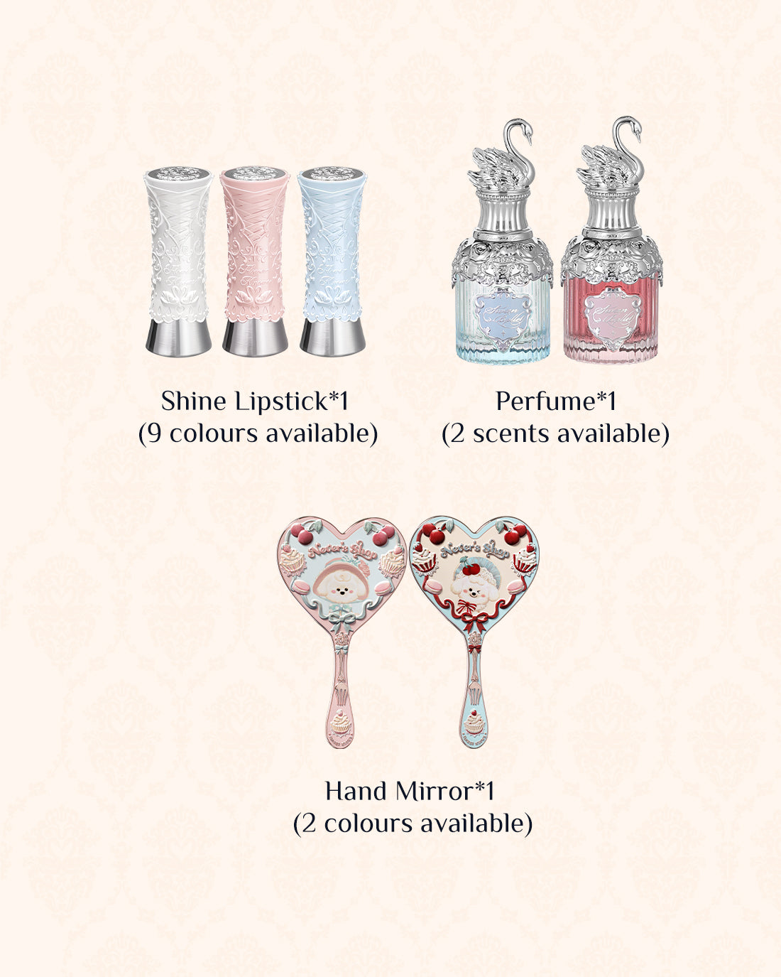 Swan Ballet Perfume Gift Set | Customize your own bundle