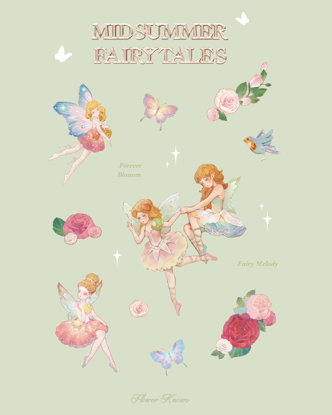Midsummer Fairytales Sticker Pack