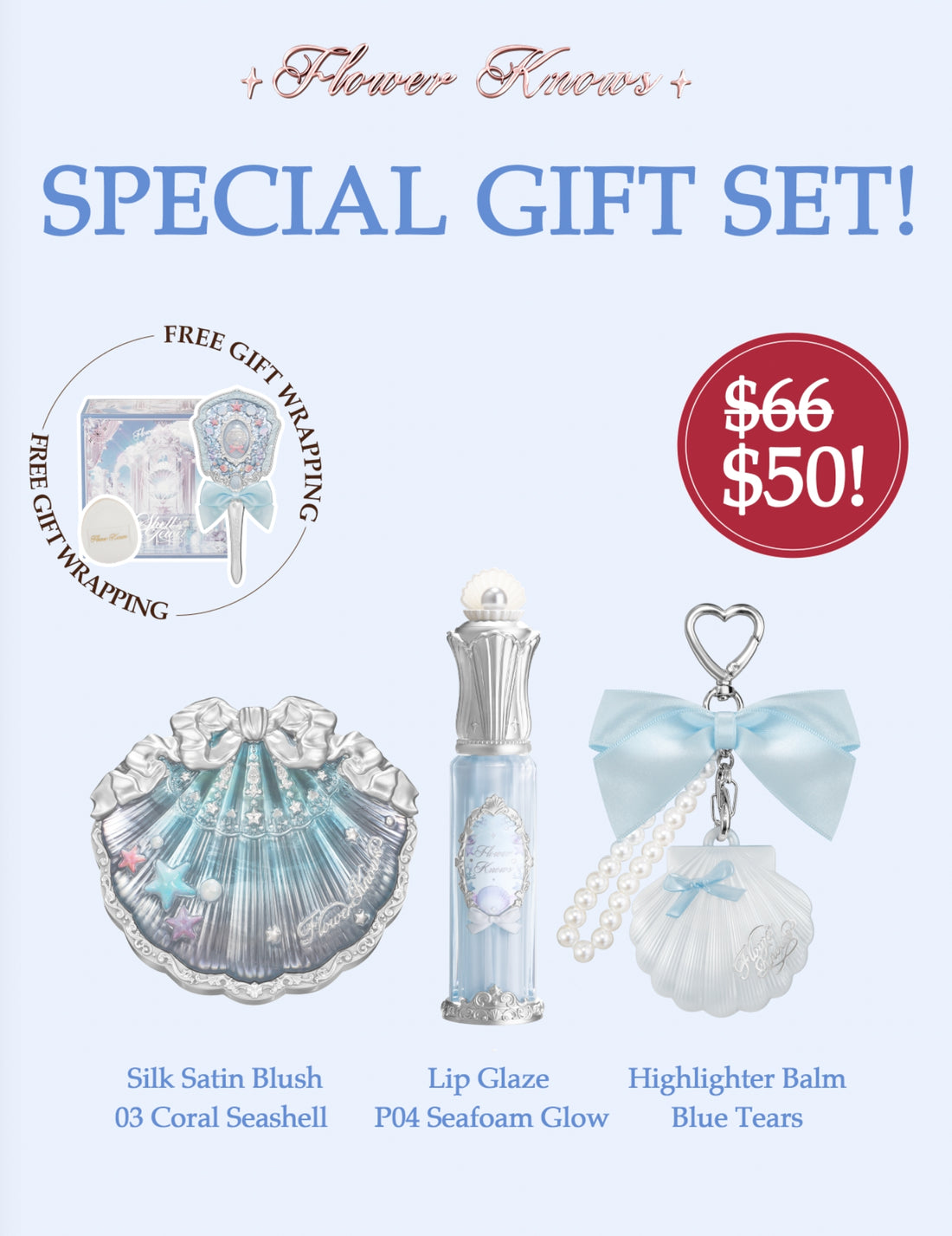 kfest shell jewel special set- Moonlight Stone
