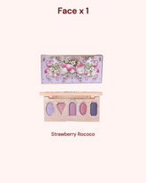Collection of makeup palettes in mystery lucky bags 
