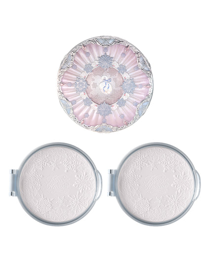 Snow Ballet Serum-Infused Pressed Powder (with 2 Refills)