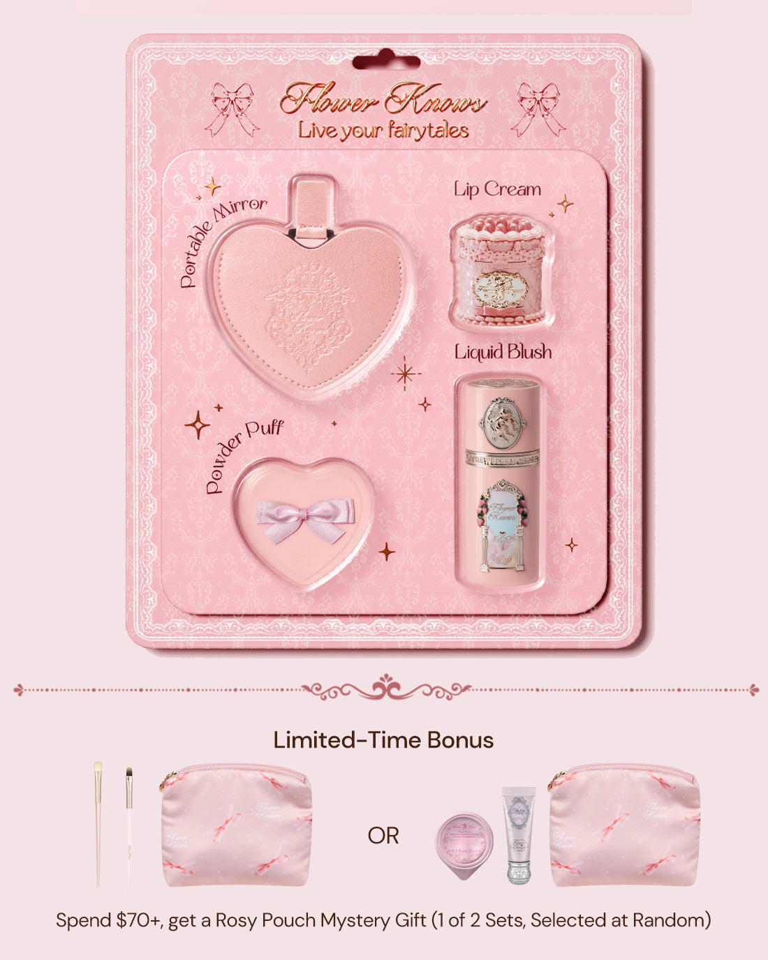 Strawberry Kiss Delight Set