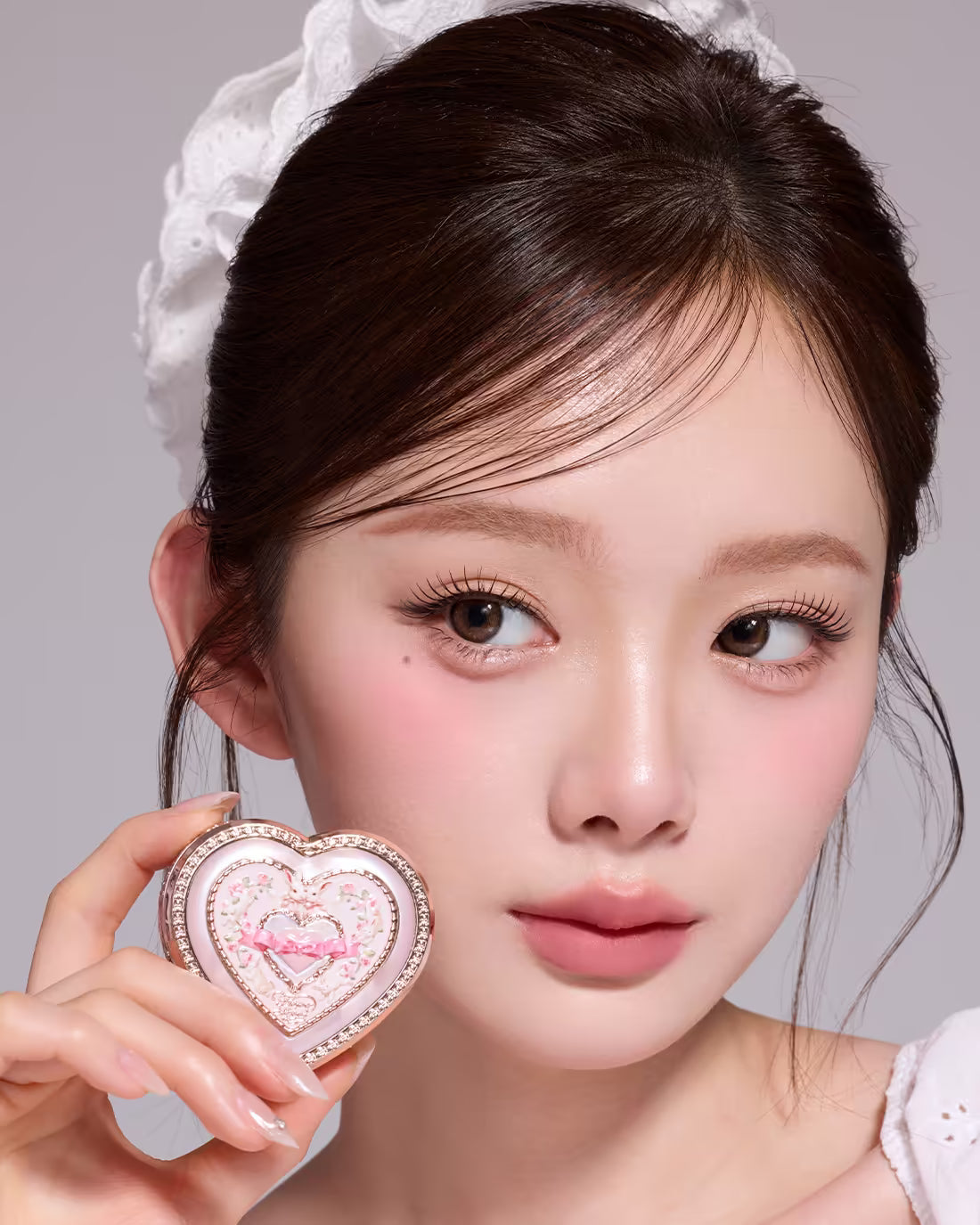 Bunny Garden Embossed Blush