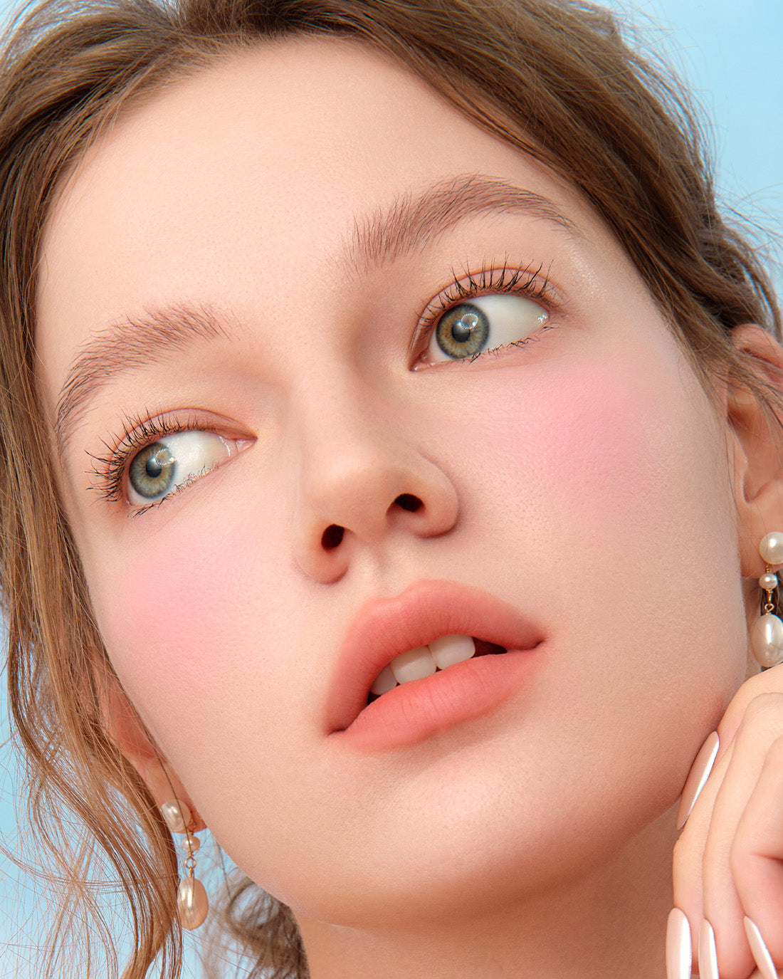 Bunny Garden Embossed Blush