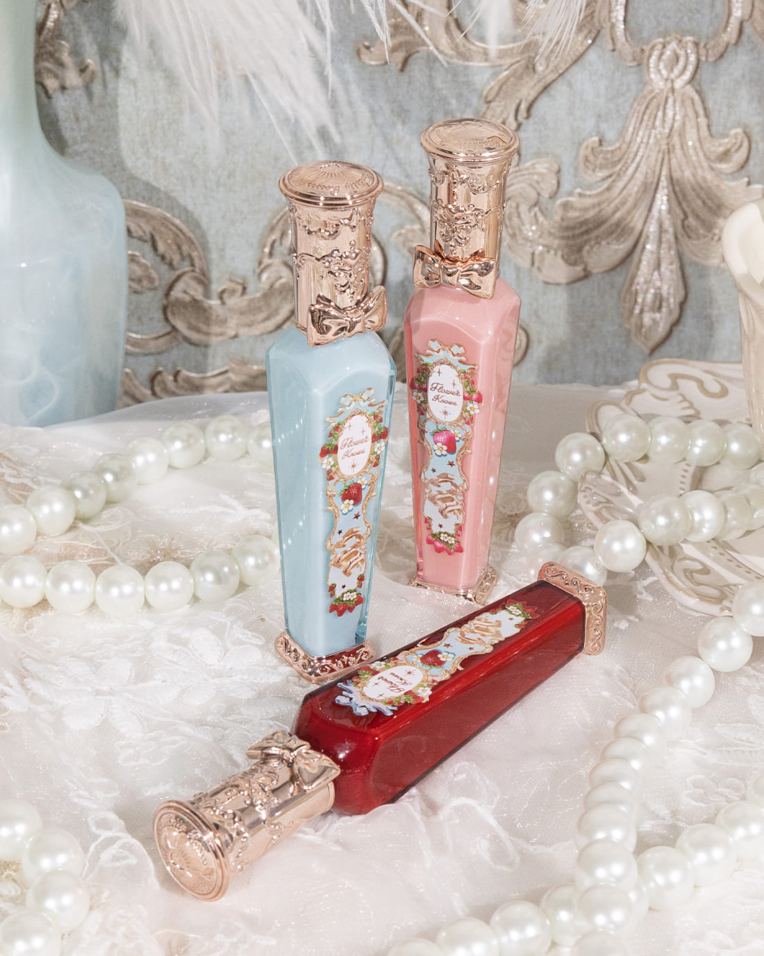 Creamy Strawberry Trio Lip Set