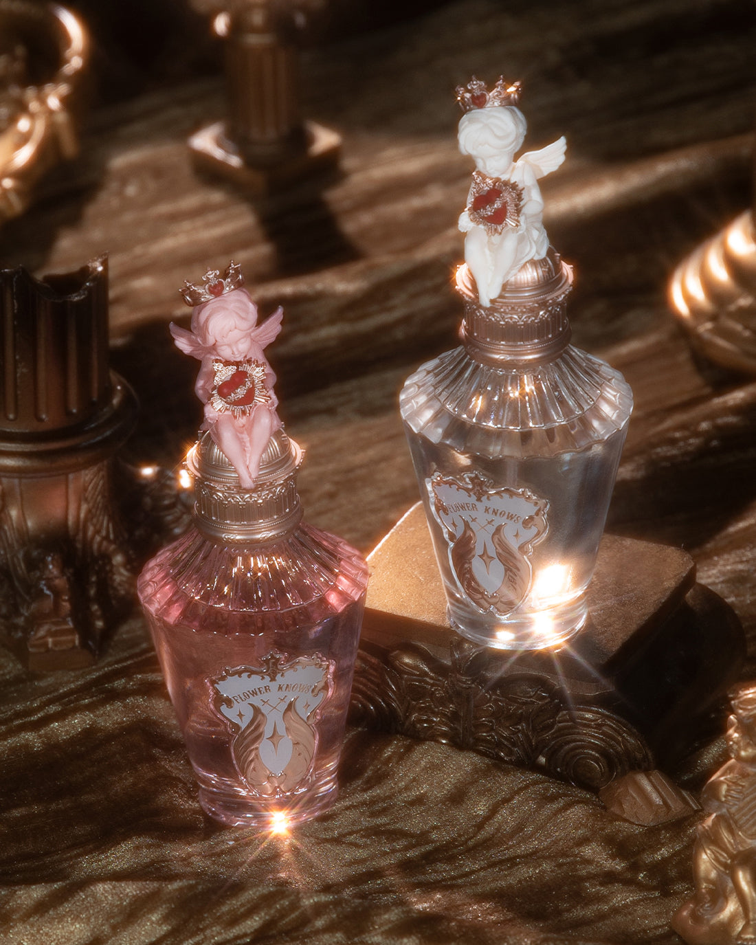 Angel perfume candle gift set hot sale