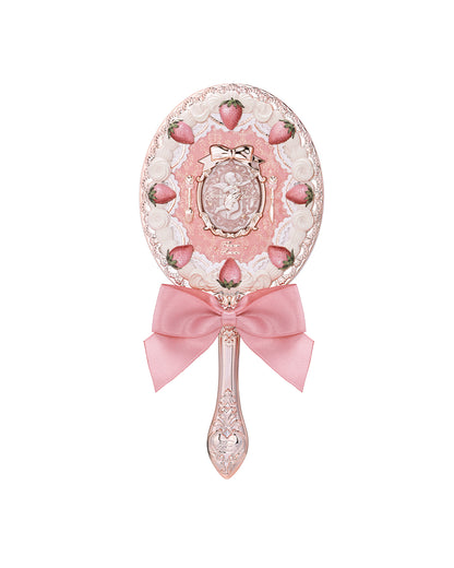 Strawberry Cupid Hand Mirror