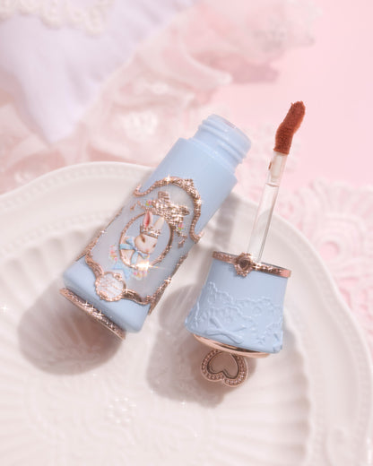 Bunny Garden Cloud Lip Cream with blue package and opened 