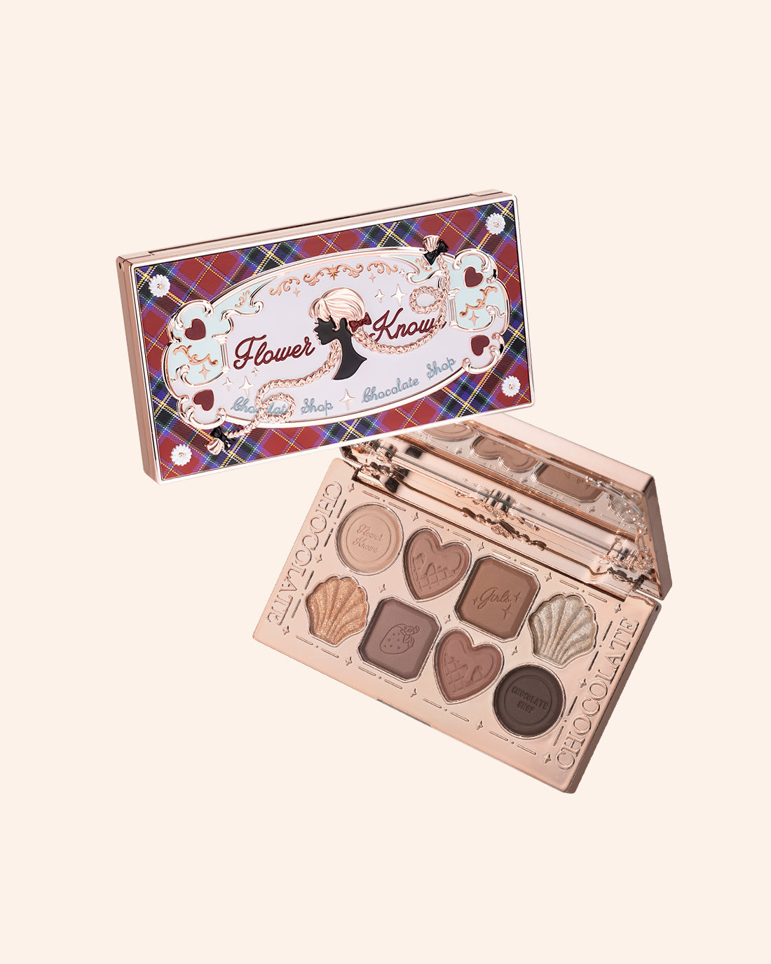 Chocolate Wonder-Shop Eight-Color Eyeshadow Palette