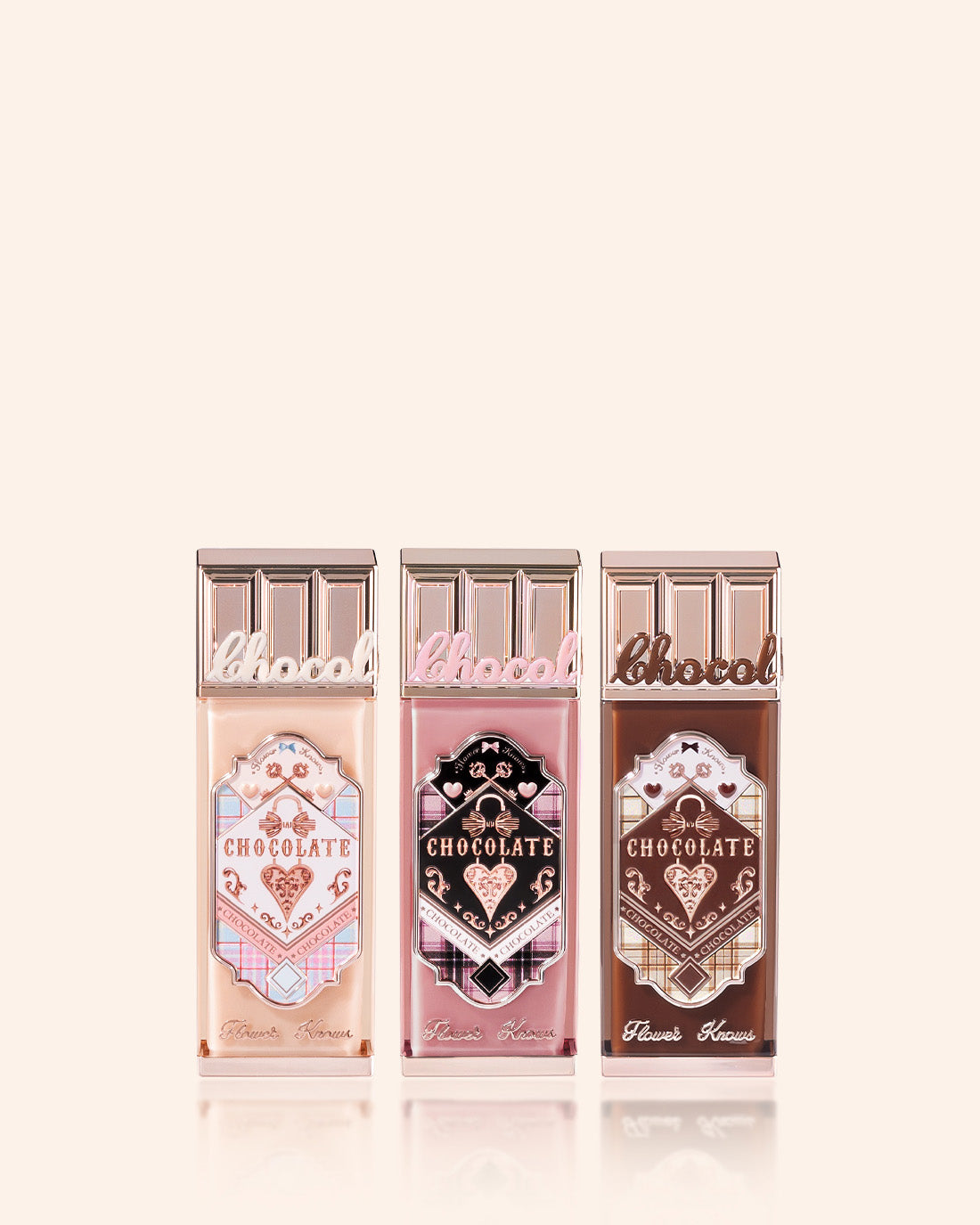 Velvet Chocolate Trio Lip Set