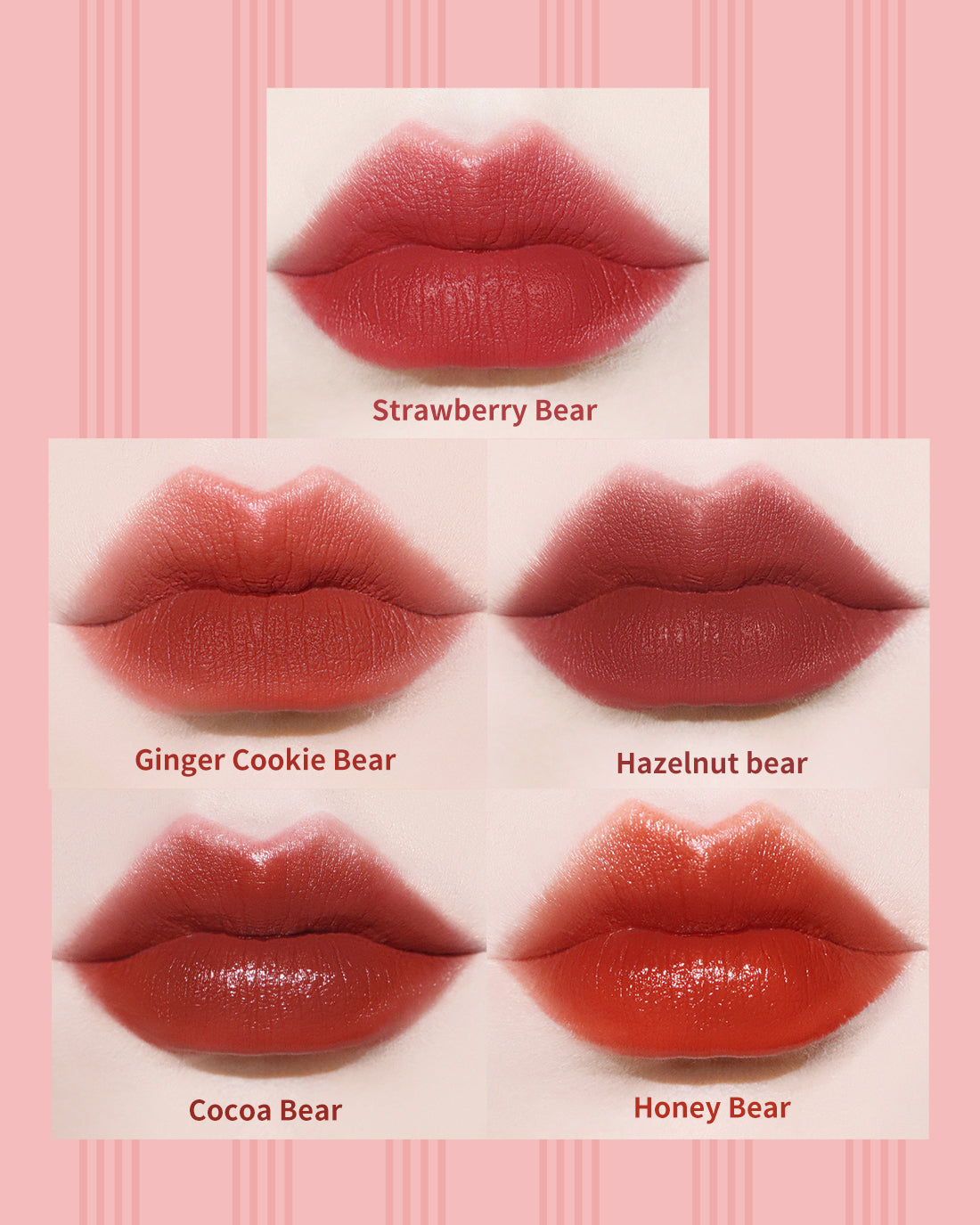 Love Bear Lipstick Gift Set