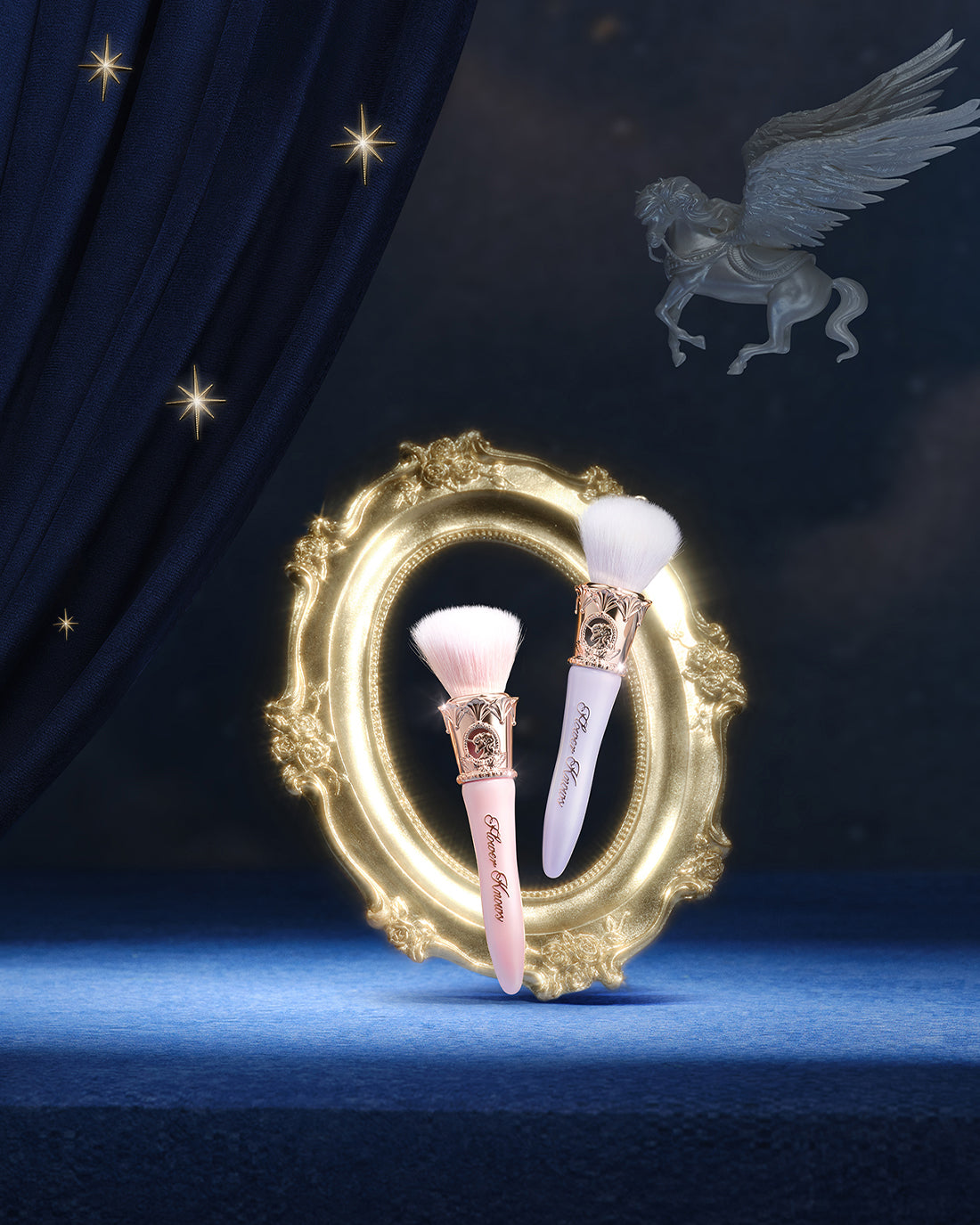 Knight Unicorn Angled Blush Brush