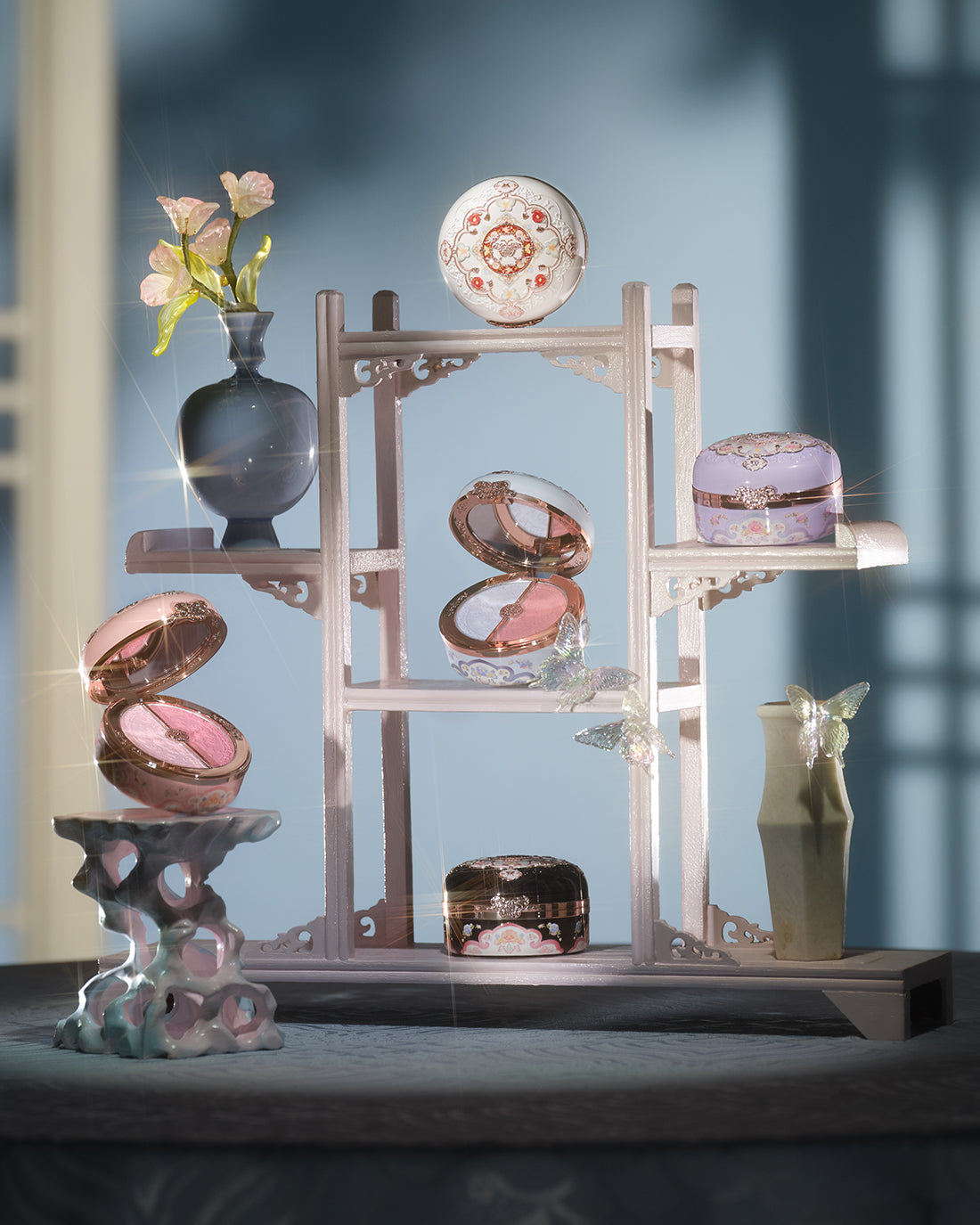 Rosy Veil Set